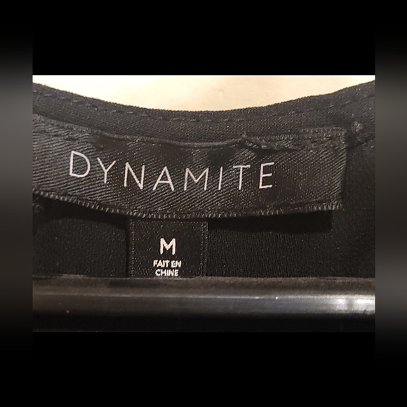 DYNAMITE - Frill Blouse with Zipper - Picture 4 of 5